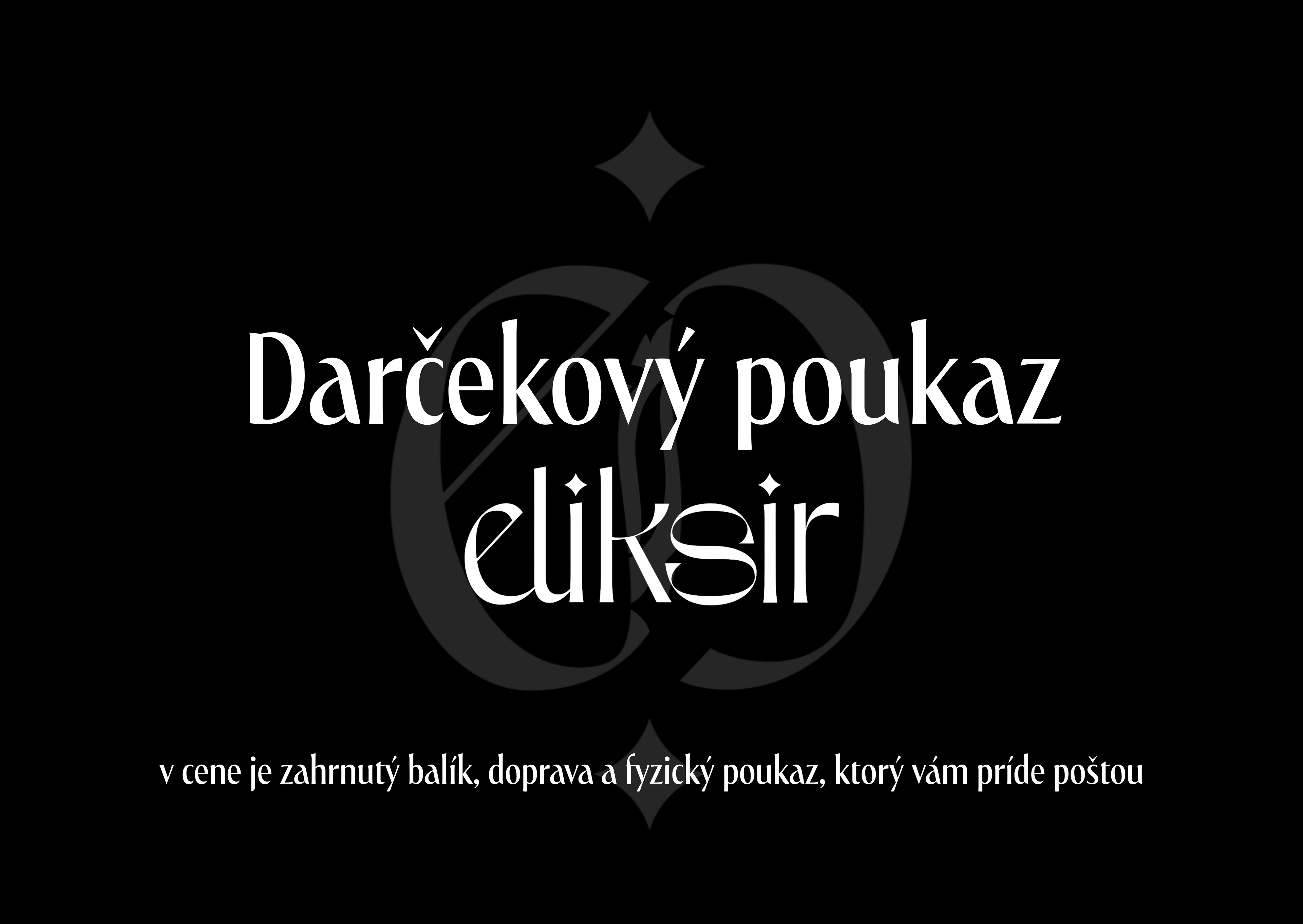 Dárkový poukaz fyzický!!! 30 EUR